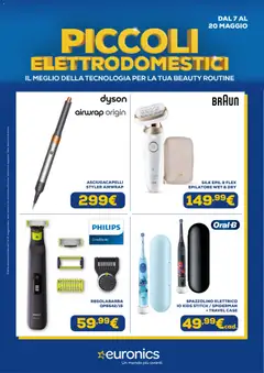 Anteprima dell'opuscolo Euronics volantino Piccoli Elettrodomestici dal negozio Euronics valido da 07/05/2026