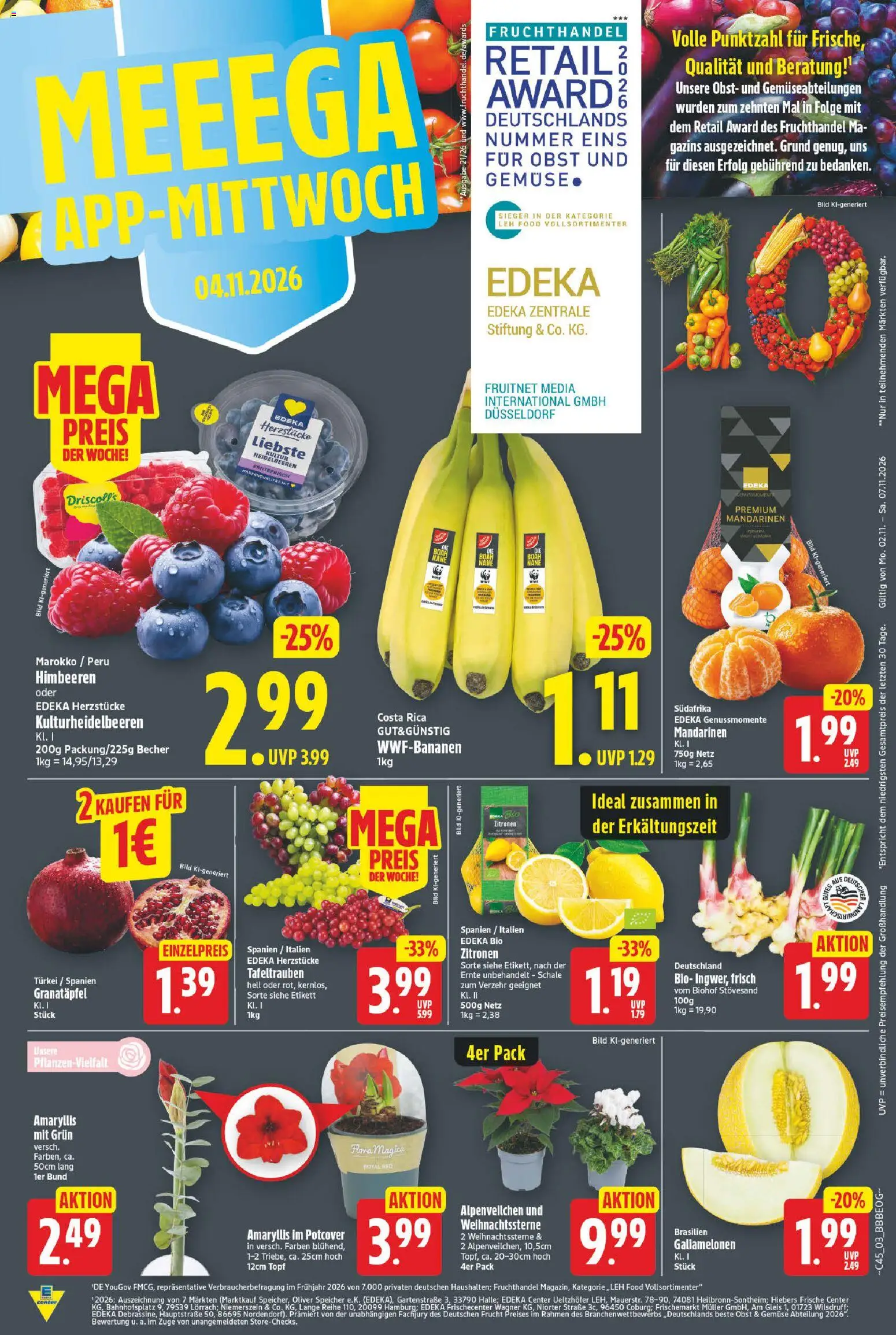 Vorschau von dem Prospekt des Geschäftes E center, gültig ab dem 02.11.2026