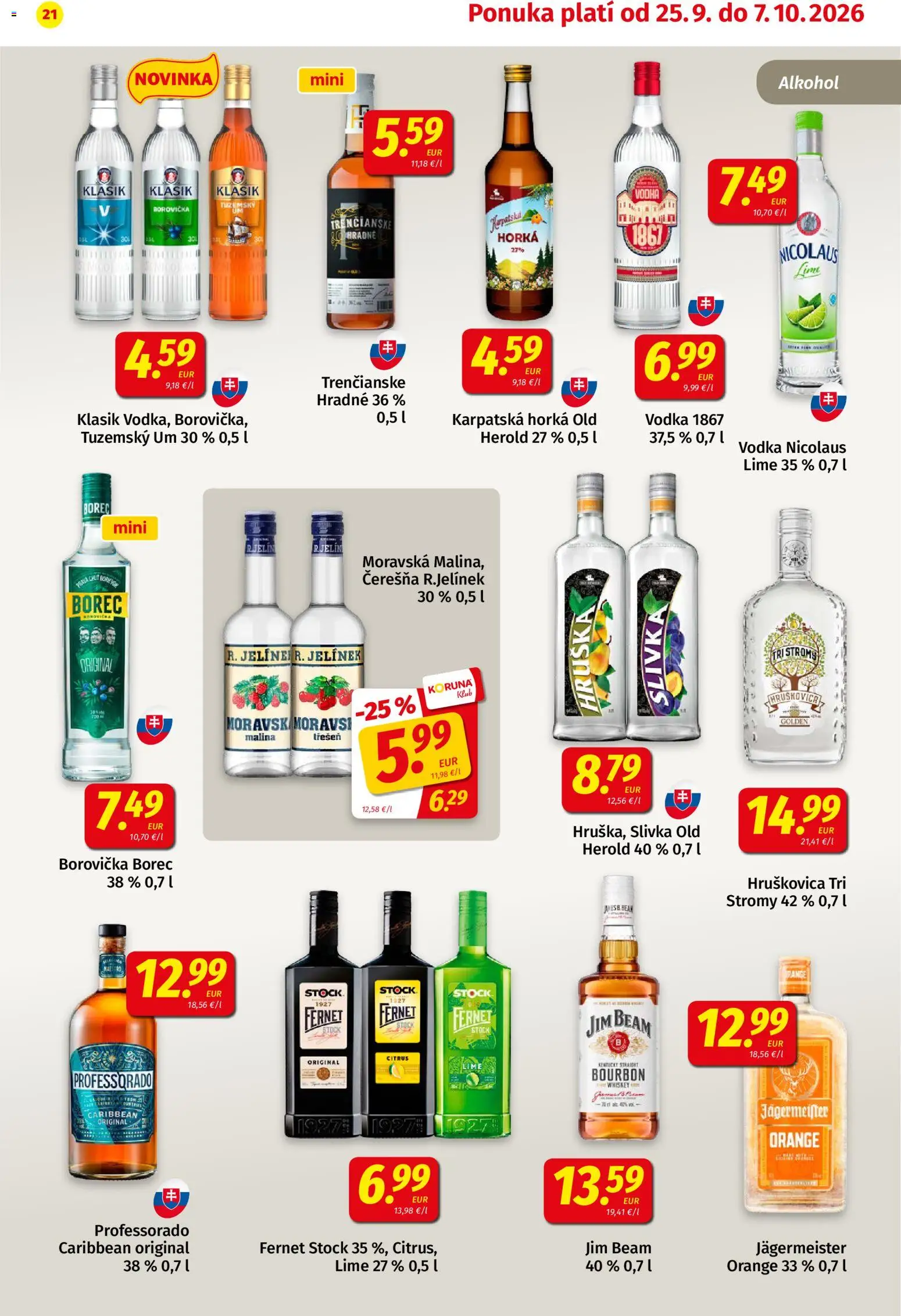 Náhľad Koruna letáku platného od 25.09.2026