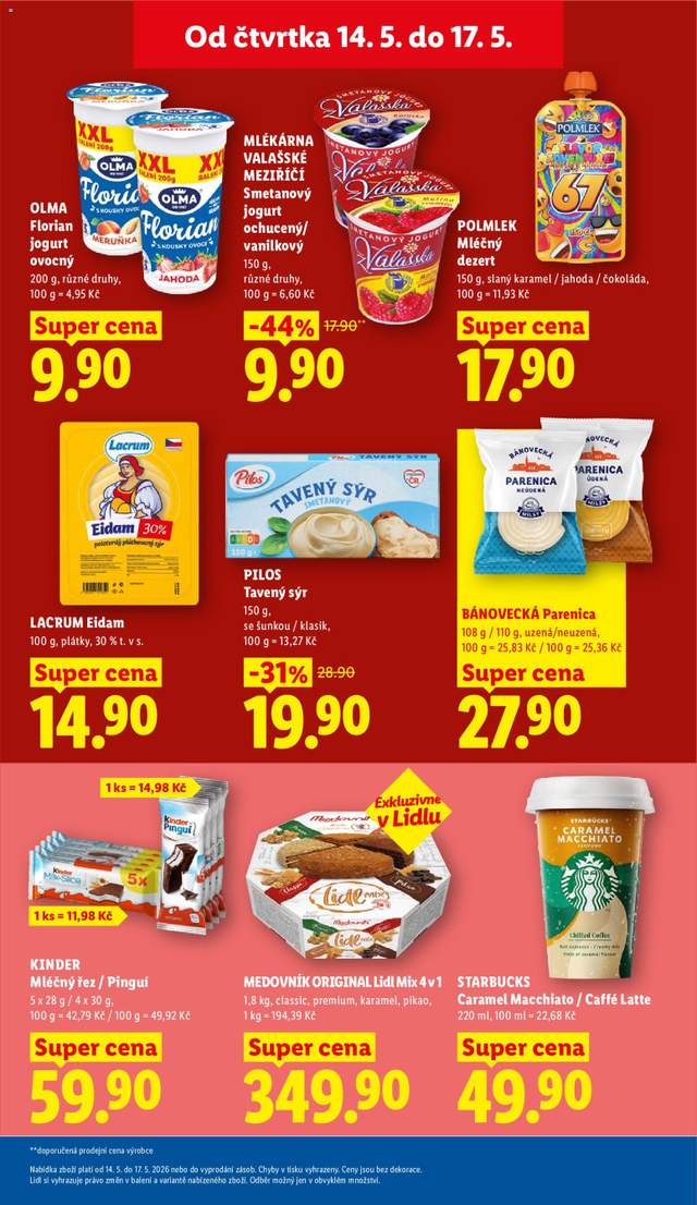 Nový Lidl leták od 14.05.