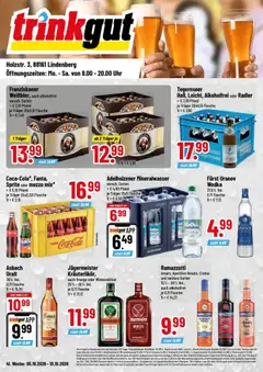 Vorschau von dem Prospekt des Geschäftes Trinkgut, gültig ab dem 05.10.2026