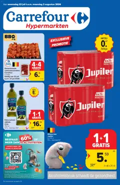 Voorbeeld van Carrefour folder week 30 van winkel Carrefour geldig vanaf 22/07/2026