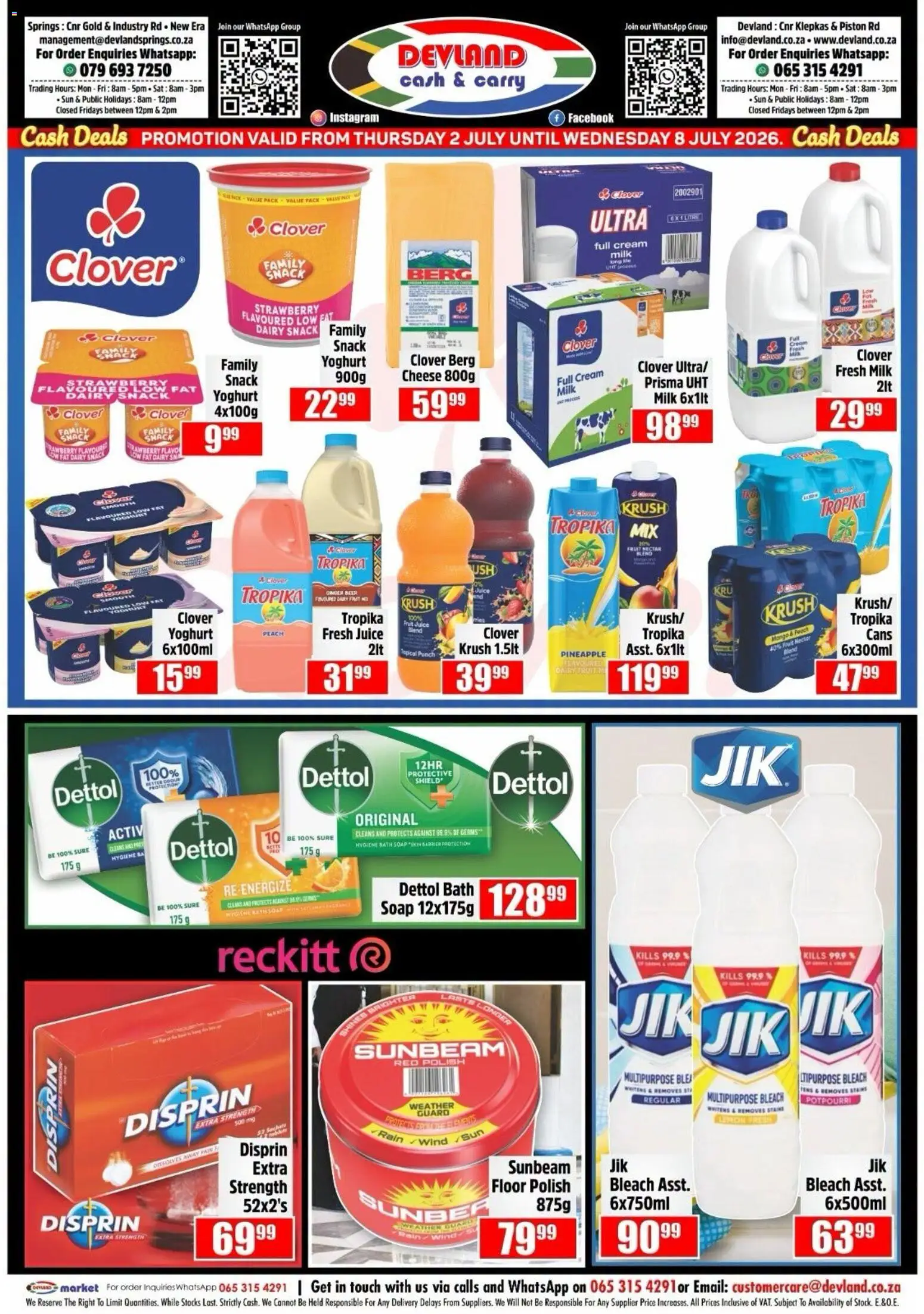 Preview of Devland flyer valid from 02/07/2026