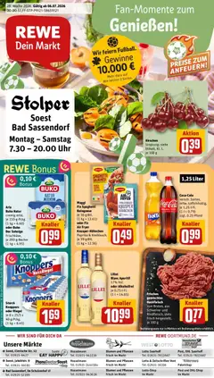 Vorschau von dem Prospekt des Geschäftes Rewe, gültig ab dem 05.07.2026