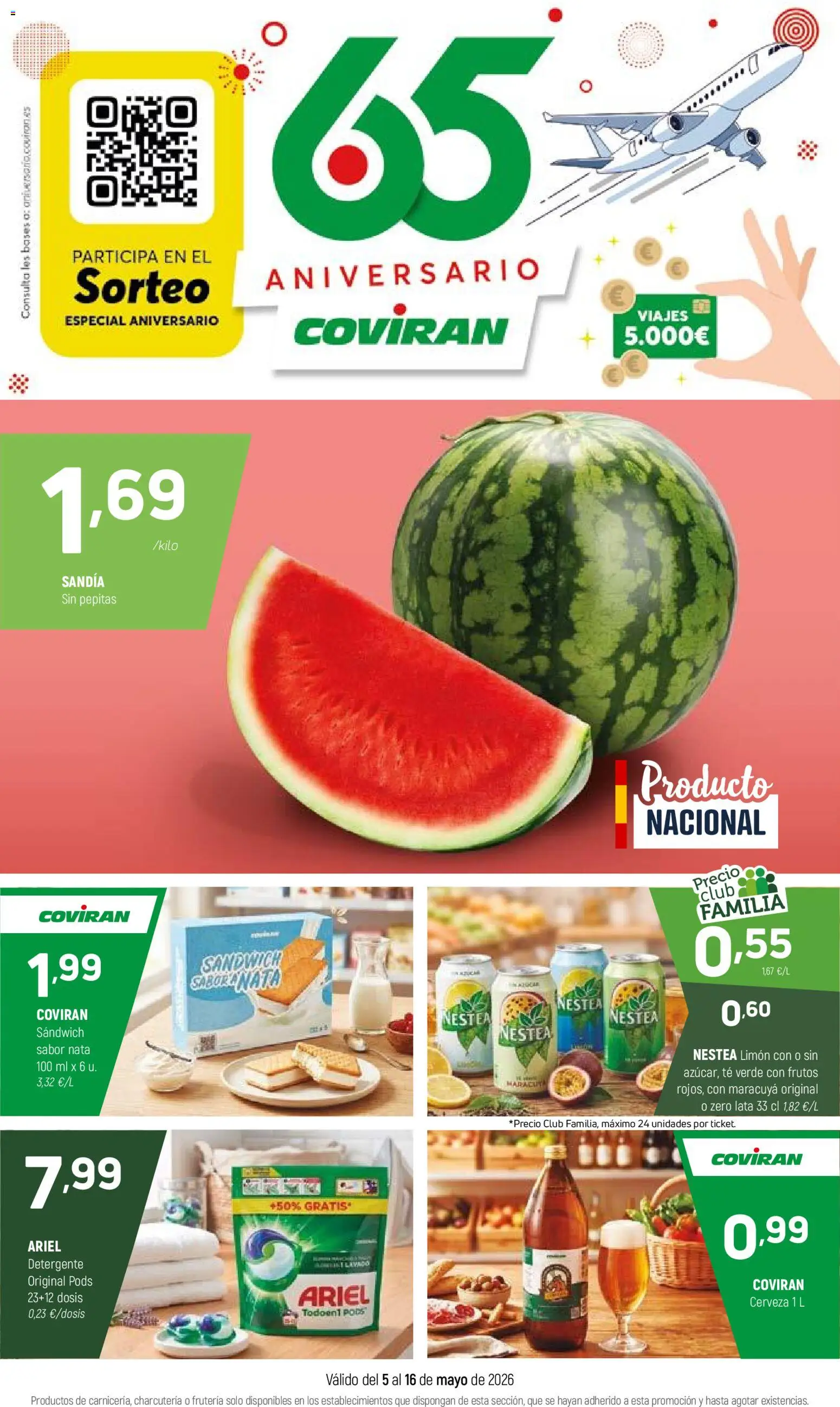 Vista previa del folleto de la tienda Coviran válido desde el 05/05/2026 