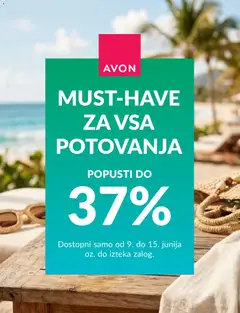 Predogled kataloga iz trgovine Avon veljaven od 09.06.2026