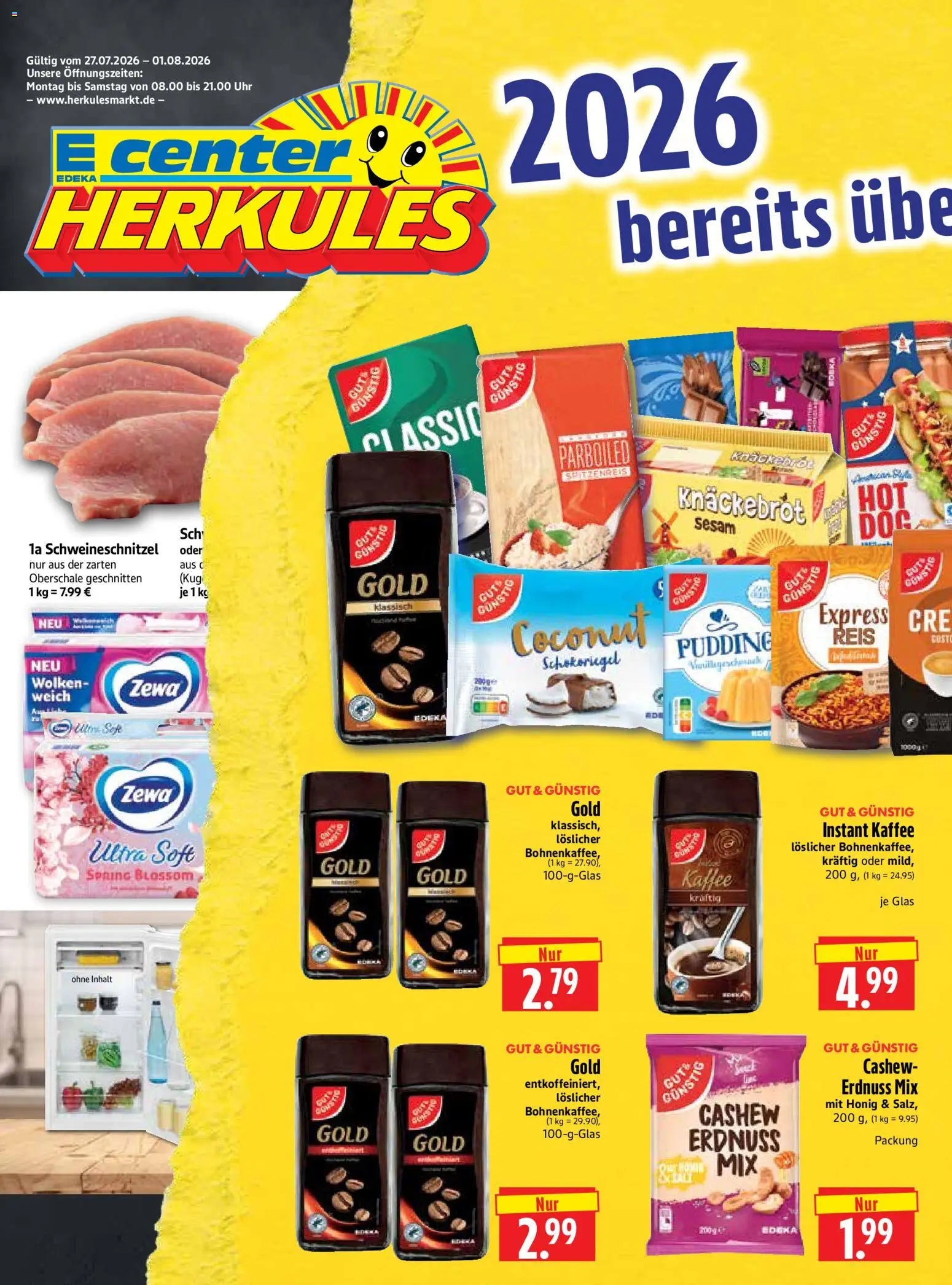 Vorschau von dem Prospekt des Geschäftes HERKULES, gültig ab dem 27.07.2026
