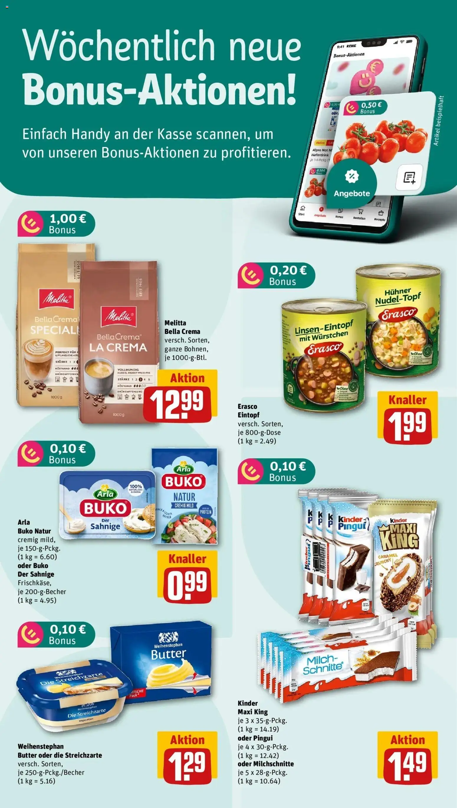Vorschau von dem Prospekt des Geschäftes Rewe, gültig ab dem 12.10.2026