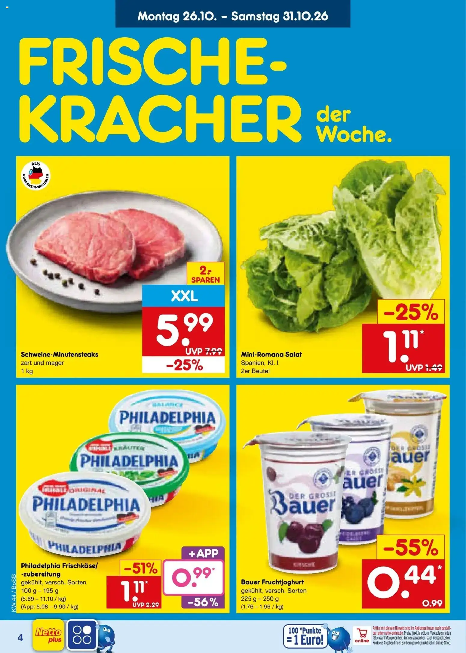 Vorschau von dem Prospekt des Geschäftes Netto Marken-Discount, gültig ab dem 26.10.2026