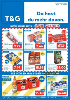 Vorschau der Angebote: T&G T&G Tirol gültig ab 22.10.2026