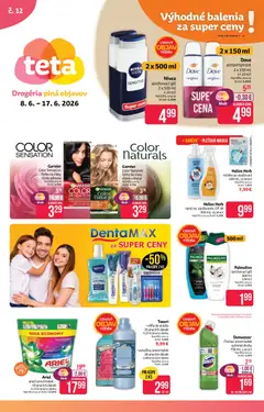 Náhľad Teta drogerie letáku platného od 08.06.2026