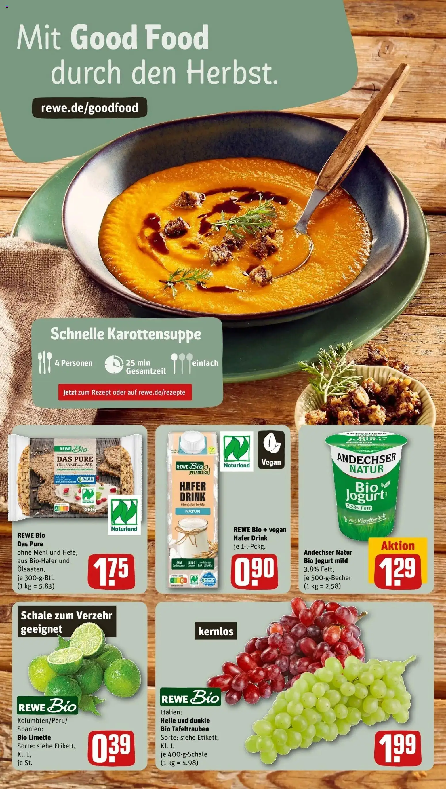 Vorschau von dem Prospekt des Geschäftes Rewe, gültig ab dem 05.10.2026