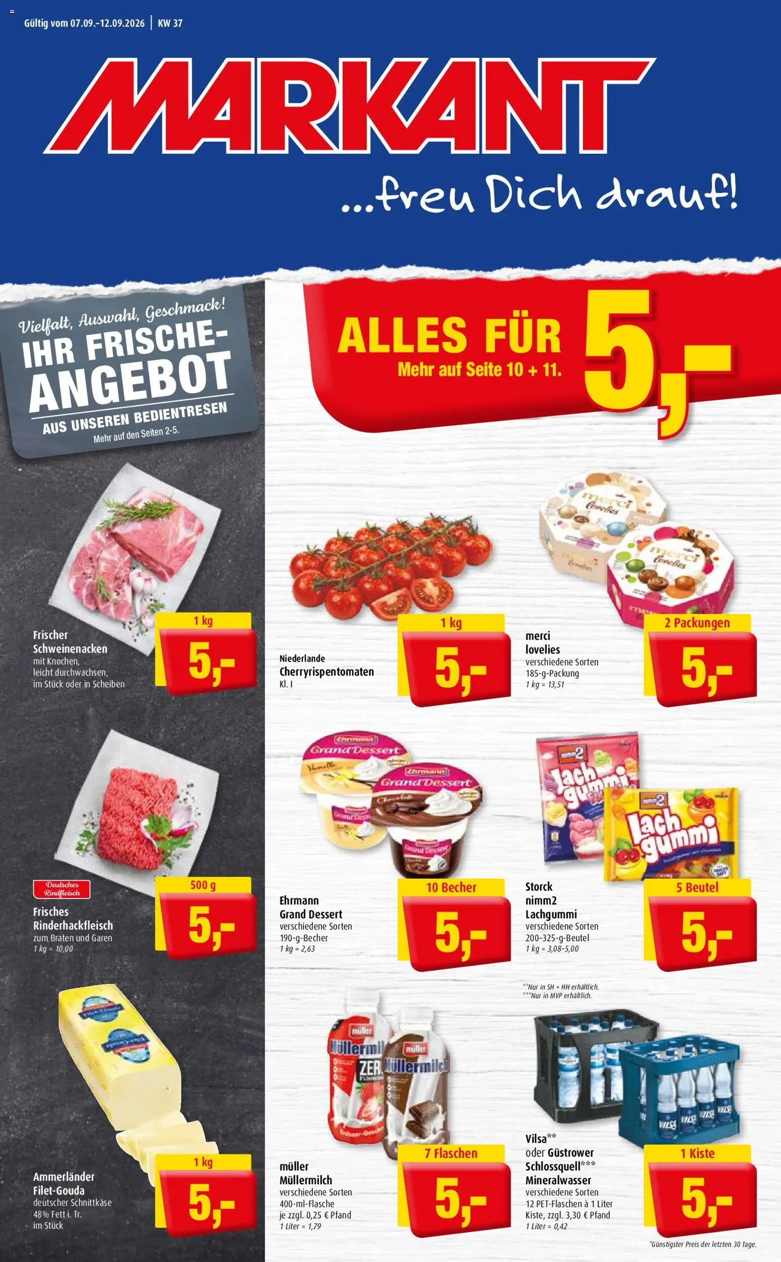 Vorschau von dem Prospekt des Geschäftes Markant, gültig ab dem 07.09.2026