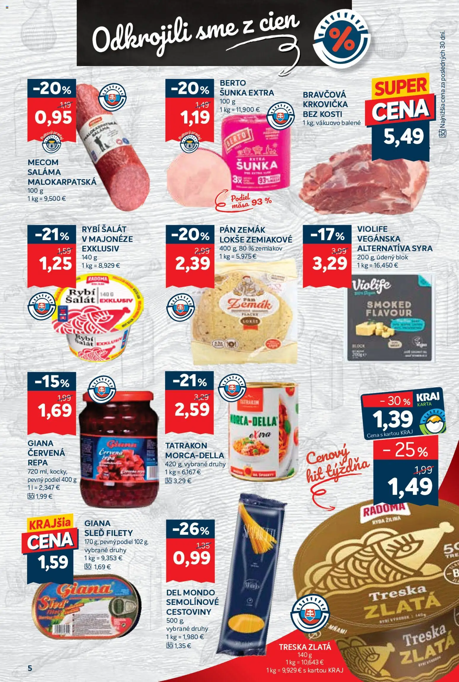 Náhľad Kraj letáku platného od 24.09.2026