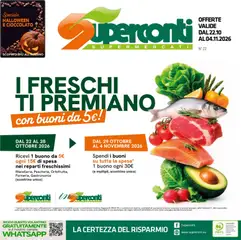 Anteprima dell'opuscolo Superconti volantino dal negozio Superconti valido da 22/10/2026