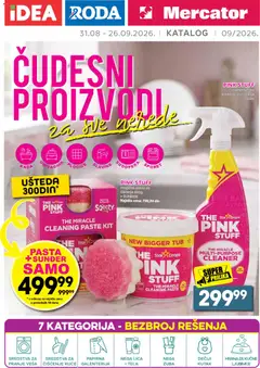 Pregled Idea kataloga - važi od 31.08.2026