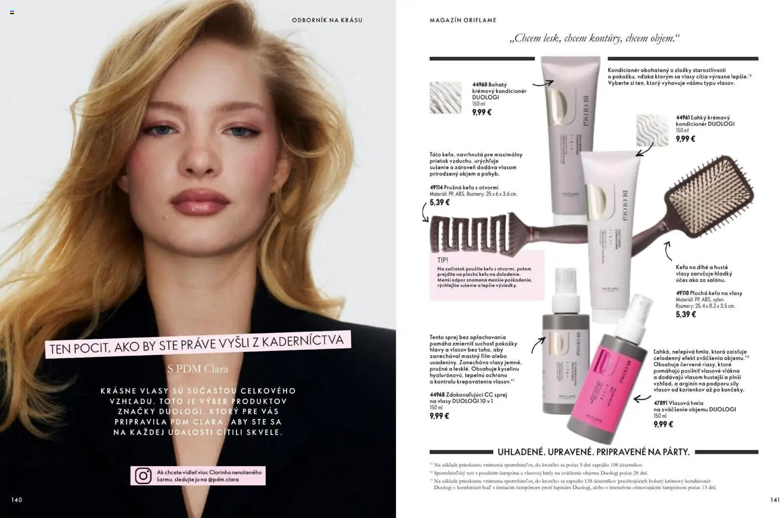 Náhľad Oriflame letáku platného od 11.11.2026 - Kefa, Kondicionér
