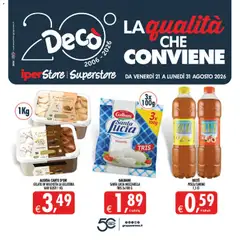 Anteprima dell'opuscolo Decò volantino iperStore, Superstore Sicilia dal negozio Decò valido da 21/08/2026