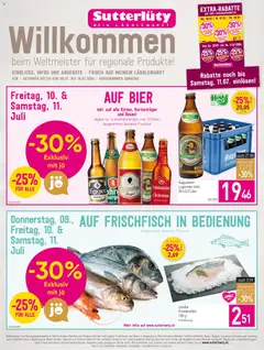 Vorschau der Angebote: Sutterlüty Sutterlüty Flugblatt gültig ab 09.07.2026