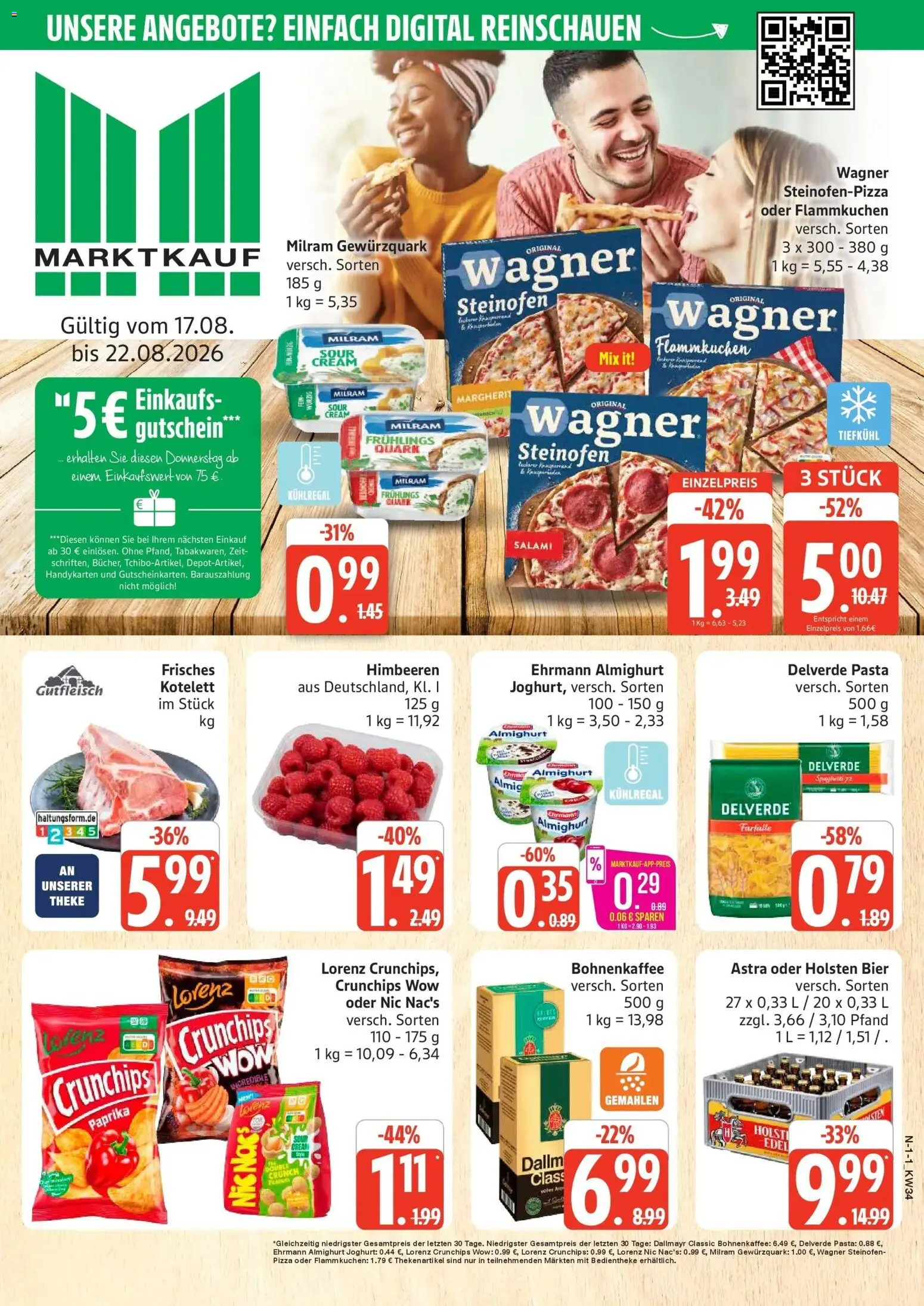 Vorschau von dem Prospekt des Geschäftes Marktkauf, gültig ab dem 17.08.2026