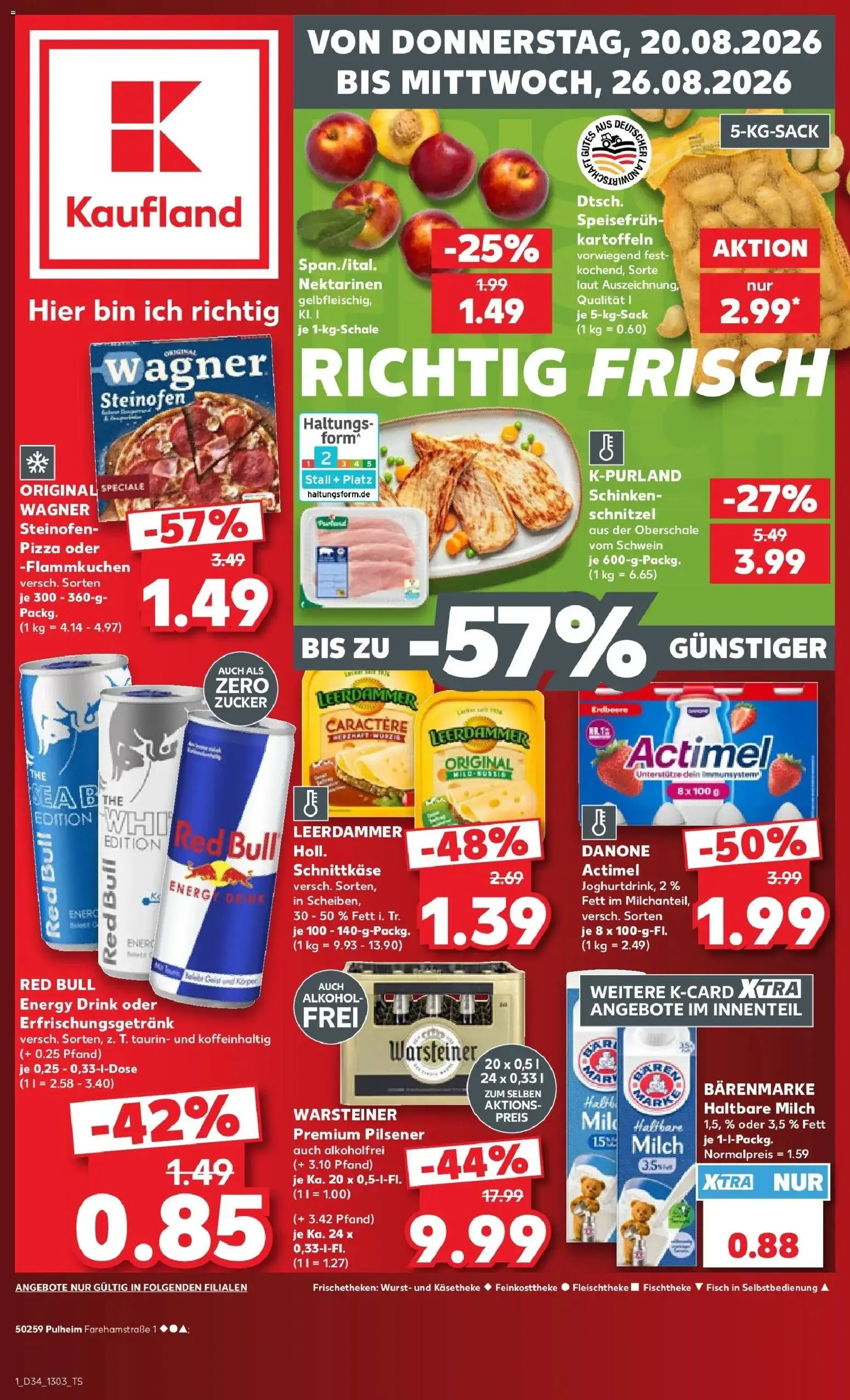 Vorschau von dem Prospekt des Geschäftes Kaufland, gültig ab dem 20.08.2026