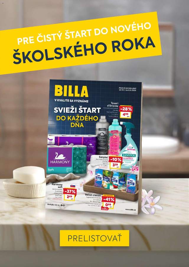 Nový Billa leták od 02.09.