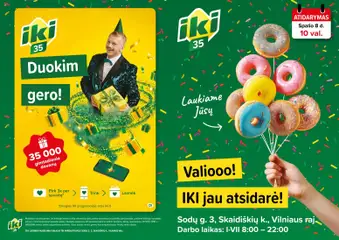 IKI parduotuvės leidinio IKI leidinys - Specialūs pasiūlymai galiojančio nuo 2026.10.08 peržiūra