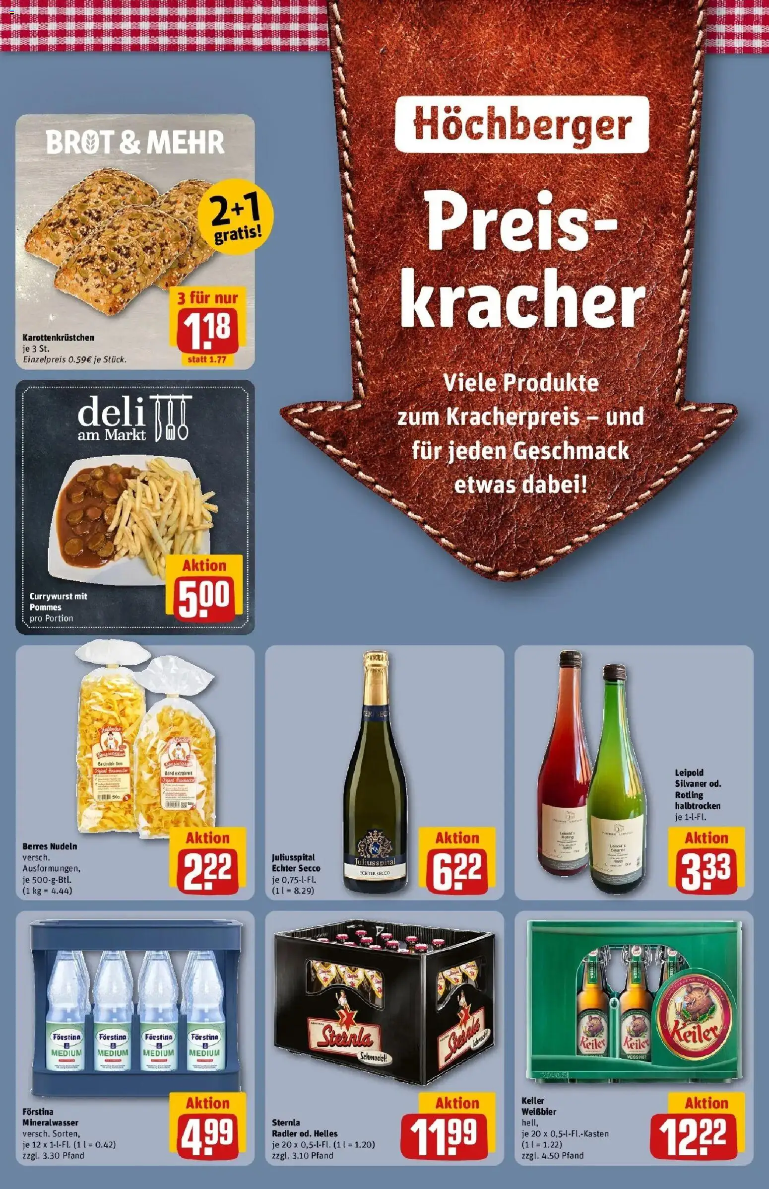 Vorschau von dem Prospekt des Geschäftes Rewe, gültig ab dem 26.10.2026