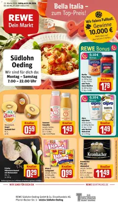 Vorschau von dem Prospekt des Geschäftes Rewe, gültig ab dem 01.06.2026