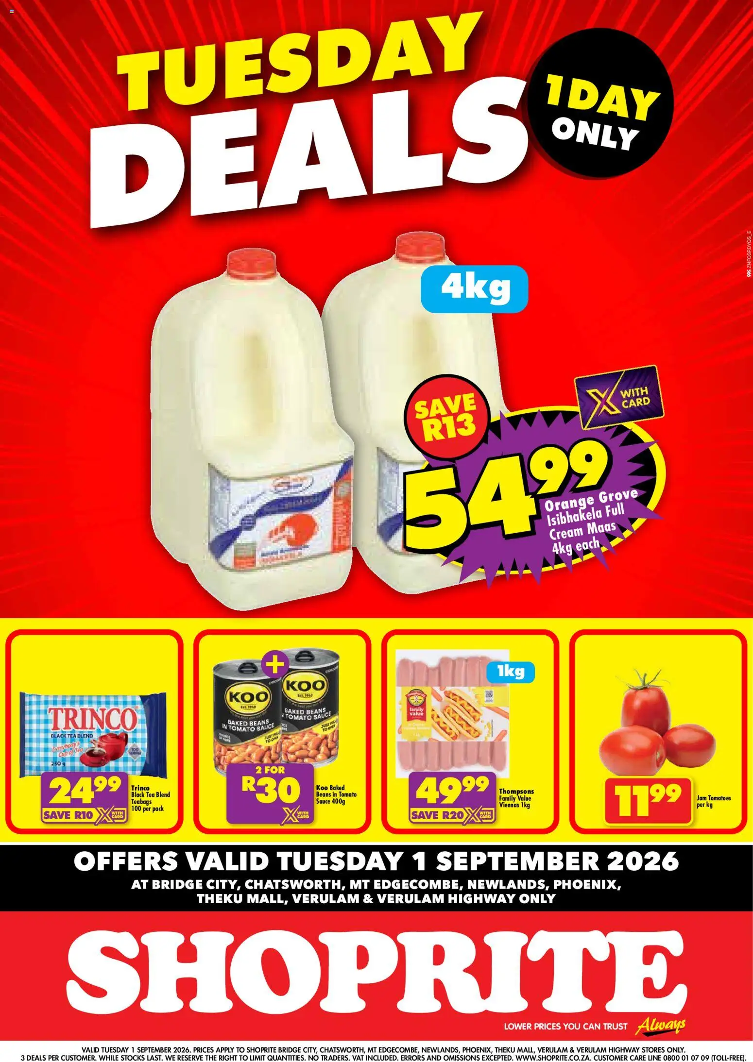 Preview of Shoprite flyer valid from 01/09/2026
