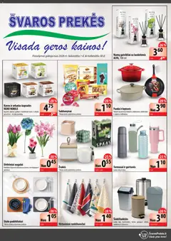 Švaros Prekés parduotuvės leidinio Švaros Prekés leidinys galiojančio nuo 2026.04.01 peržiūra