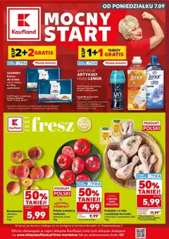 Pogląd gazetki "Kaufland gazetka - Mocny start" ze sklepu Kaufland ważnej od 07.09.2026
