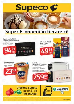 Previzualizarea de cataloage: Supeco Supeco Catalog Supeco Catalog Cafea & Înghețată Bilingv valabil de la 27.08.2026