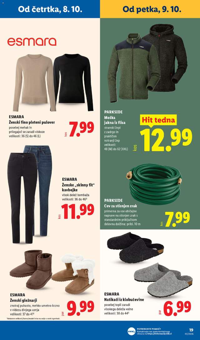 Novi Lidl katalog od 08.10.