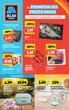 Vorschau des Merkblatts Aldi aktionen IT vom Shop Aldi gültig von 21.05.2026 bis 27.05.2026