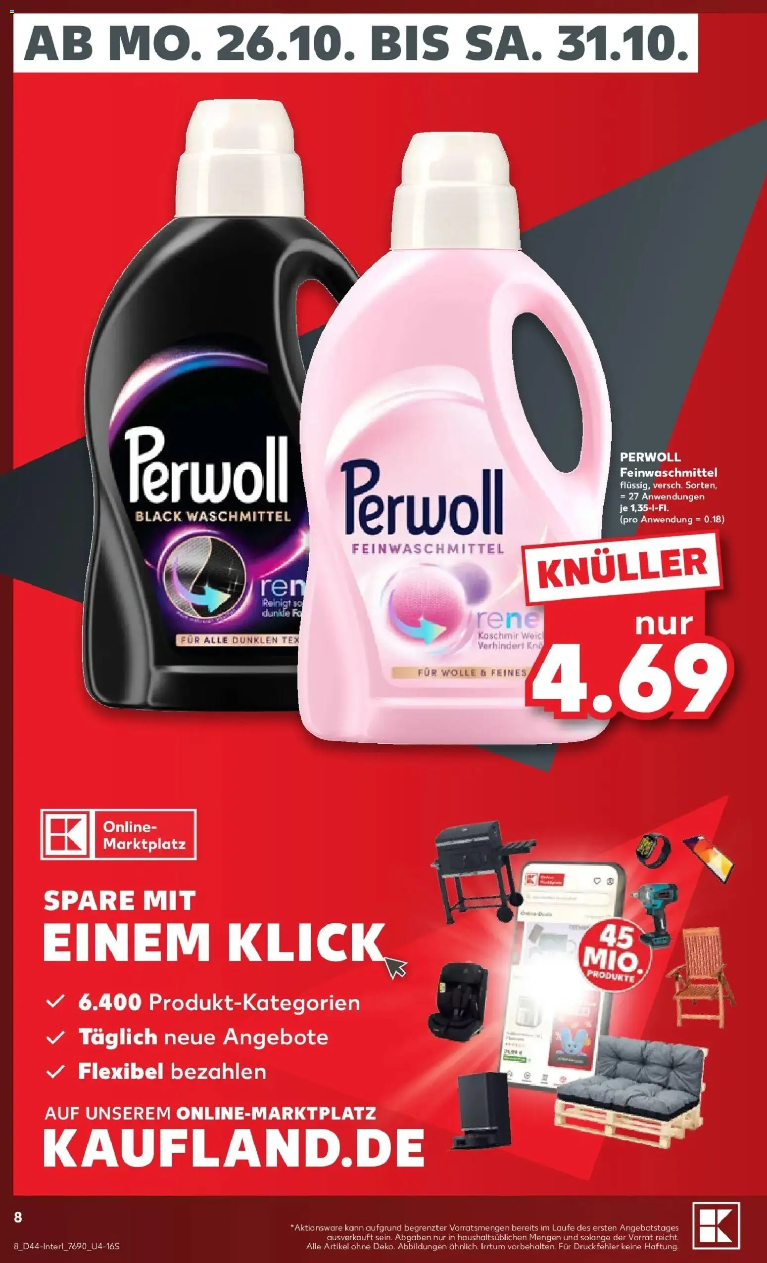Vorschau von dem Prospekt des Geschäftes Kaufland, gültig ab dem 26.10.2026