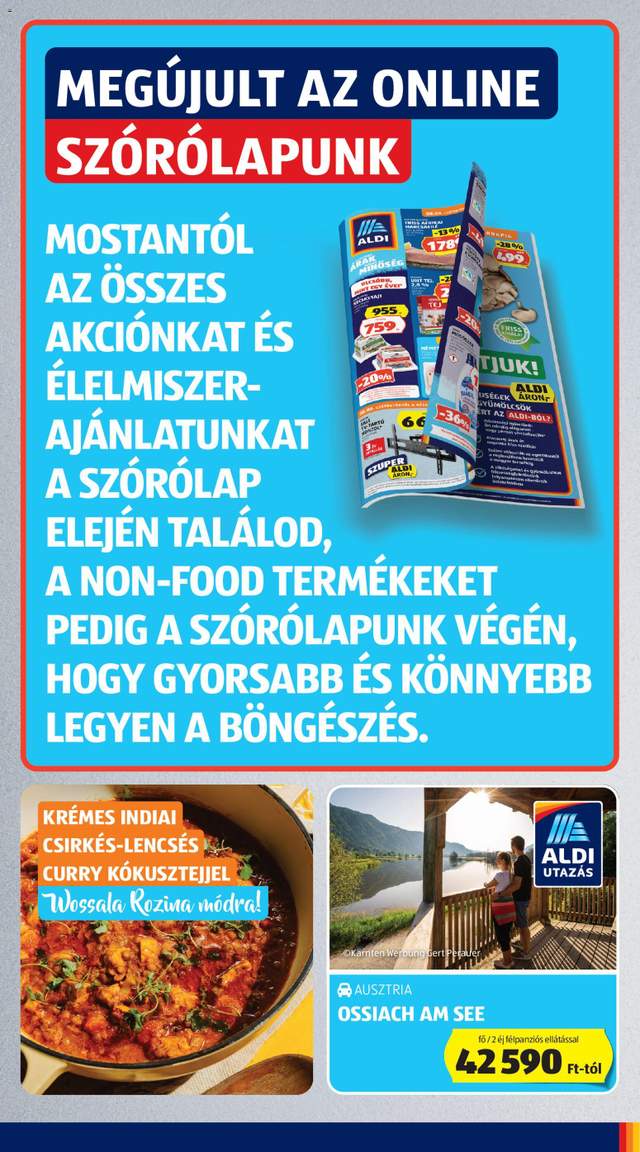 Új Aldi akciós újság 08.06.