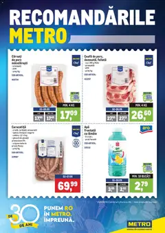 Previzualizarea de cataloage: Metro Metro Catalog valabil de la 31.08.2026