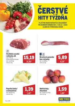 Náhľad Metro letáku platného od 06.07.2026