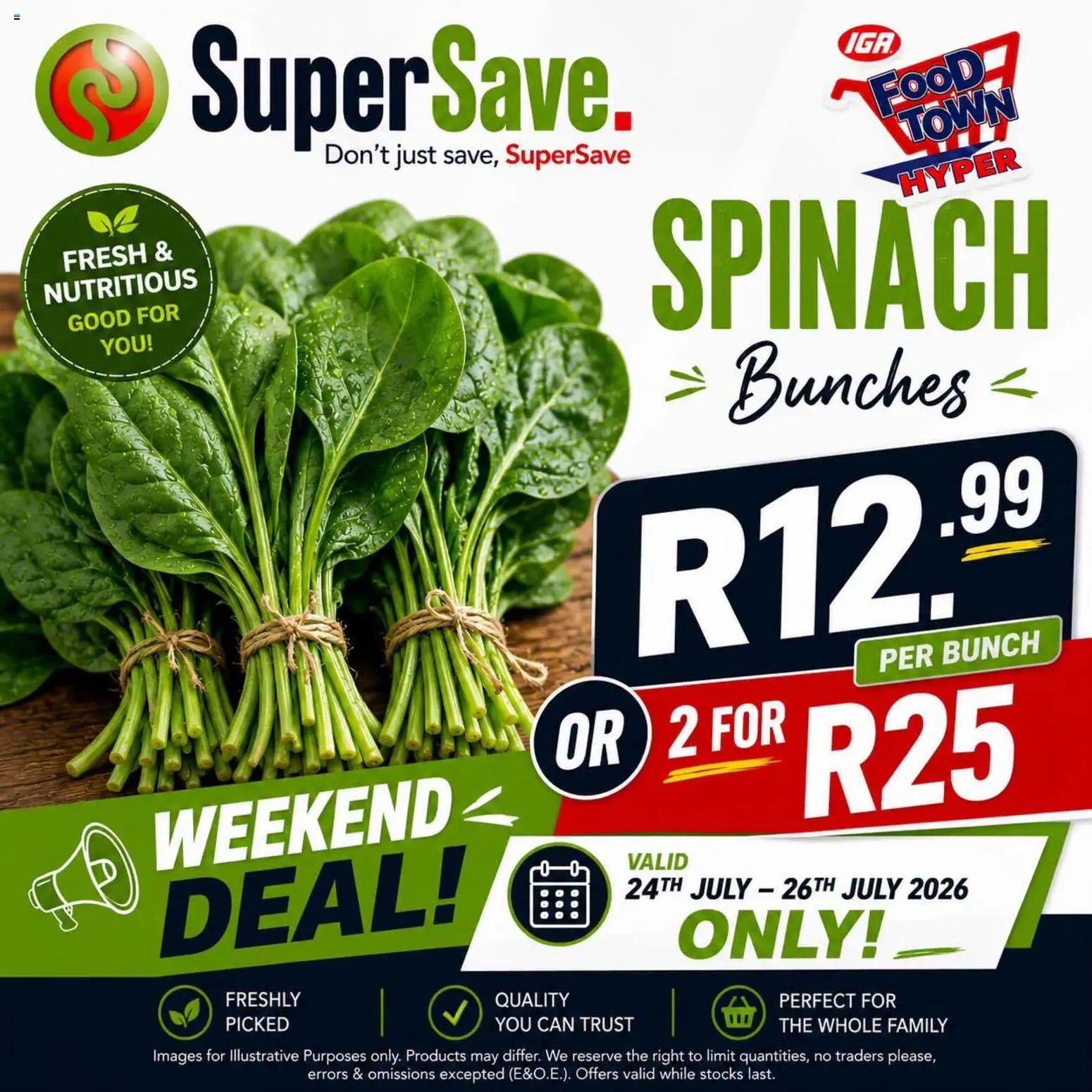 Preview of Super Save flyer valid from 24/07/2026