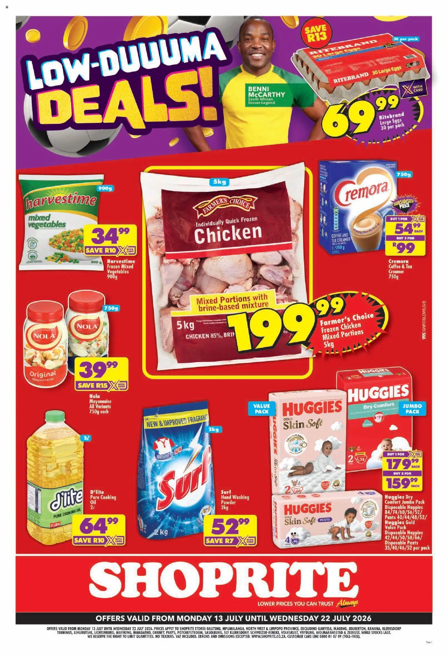 Preview of Shoprite flyer valid from 13/07/2026