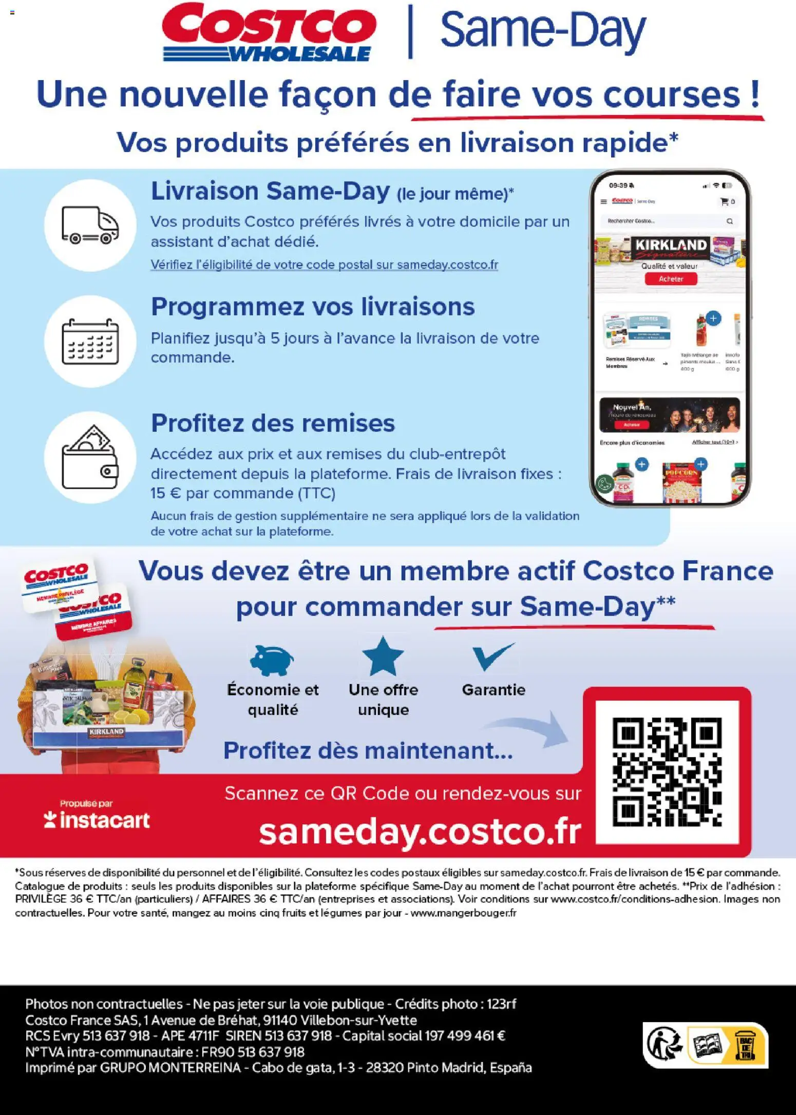 Prévisualisation de Costco catalogue du magasin Costco formulaire valide 26/10/2026 - Fruits, Livres