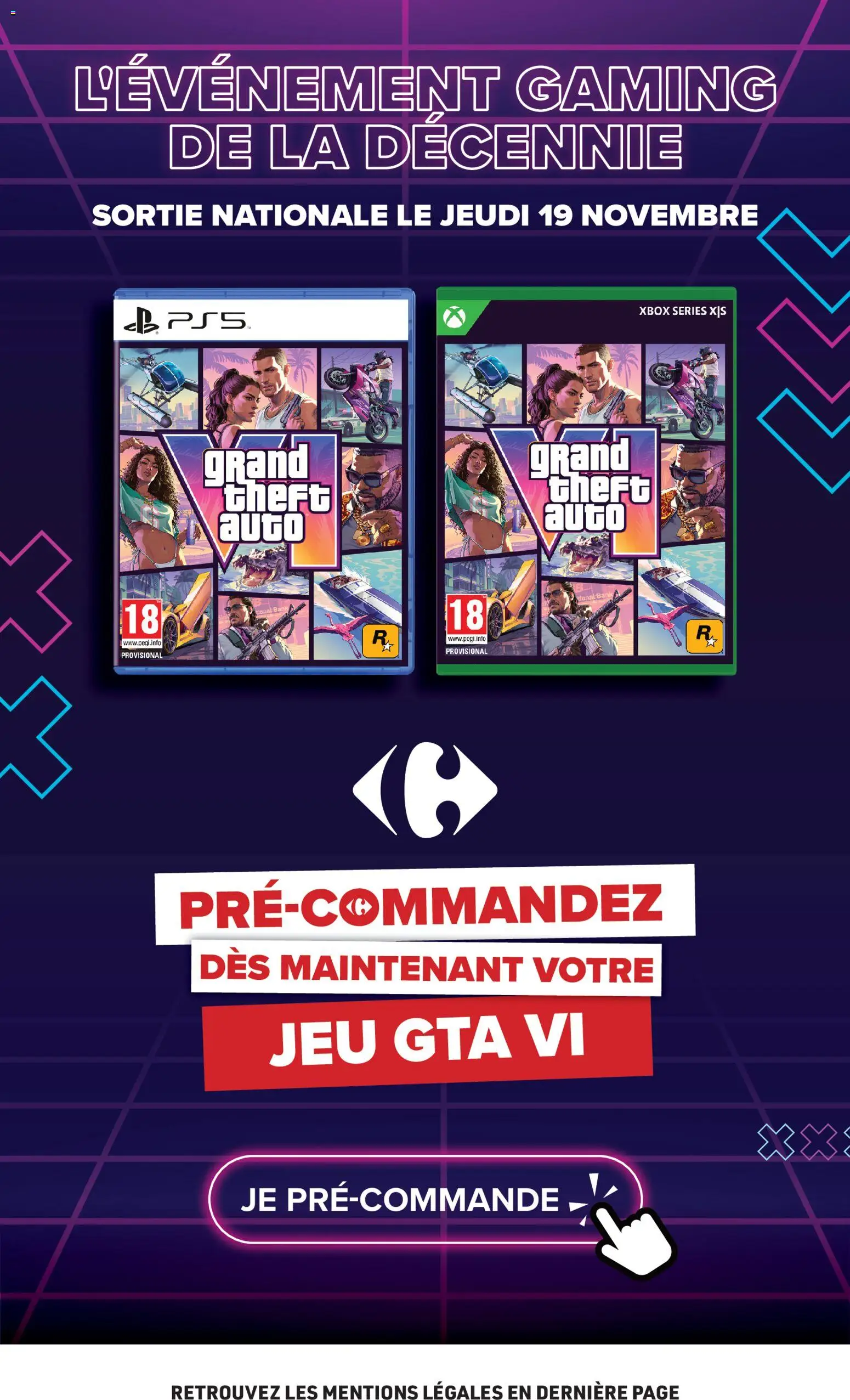 Prévisualisation de Carrefour Market Petit dejeuner du magasin Carrefour Market formulaire valide 01/09/2026 - Xbox