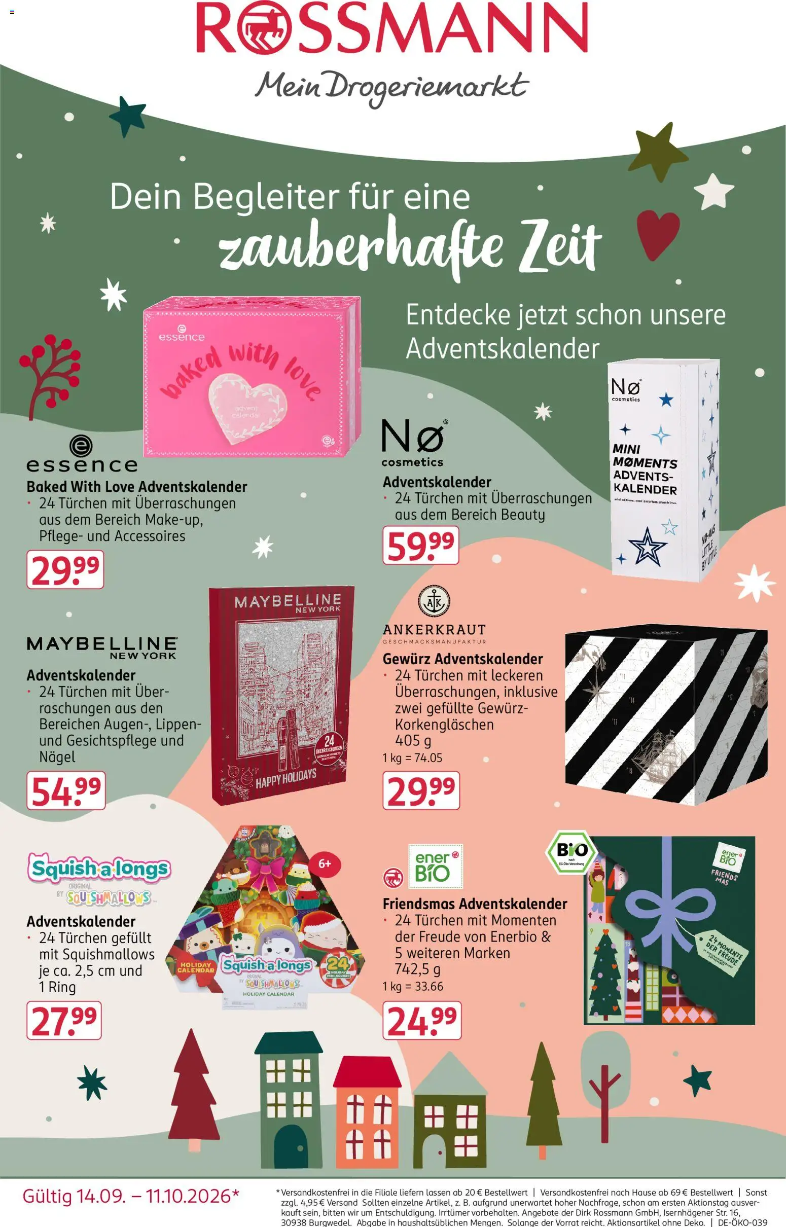Vorschau von dem Prospekt des Geschäftes Rossmann, gültig ab dem 14.09.2026