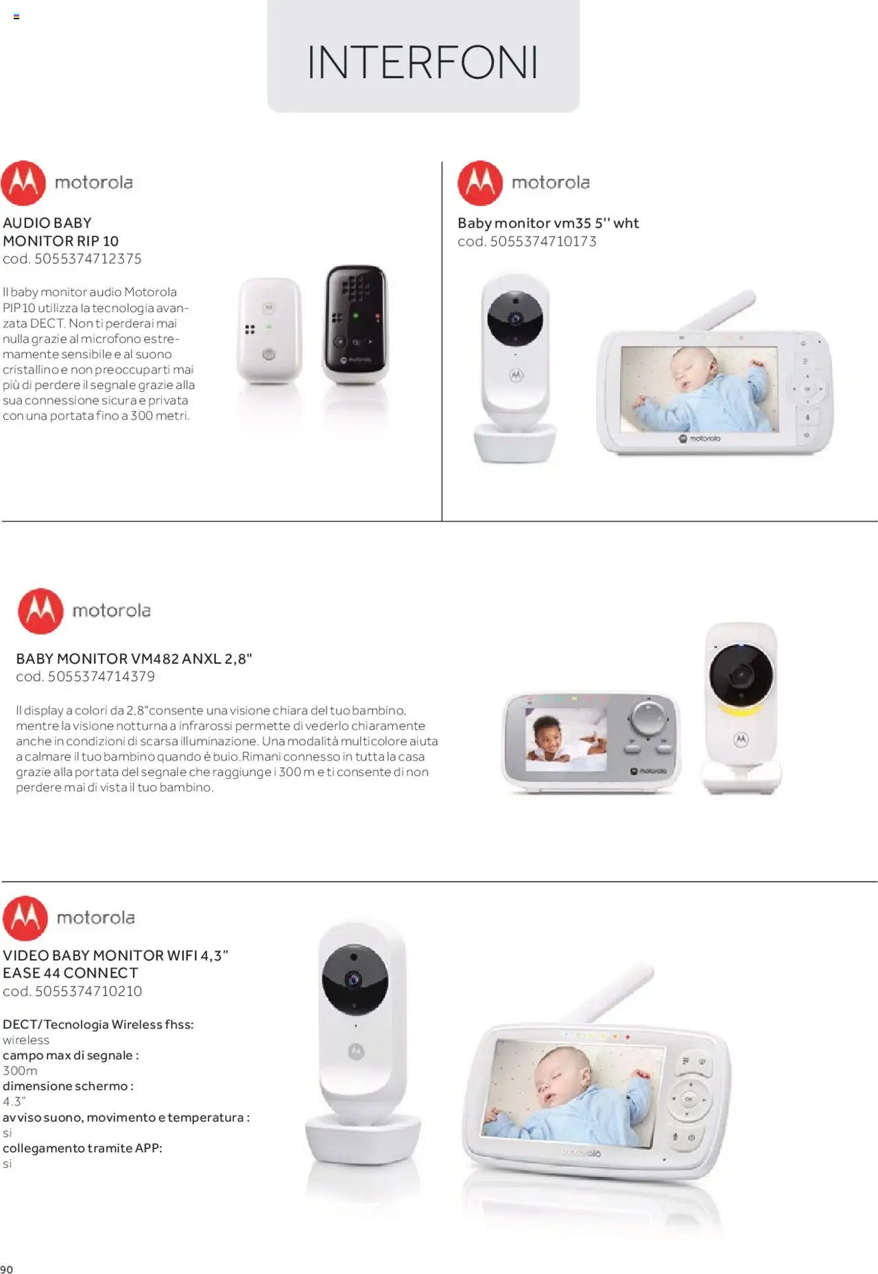Anteprima dell'opuscolo Catalogo Camarette e Lettini dal negozio Prenatal valido da 01/01/2025 - Video, Microfono, Monitor, Audio, Schermo, Baby monitor