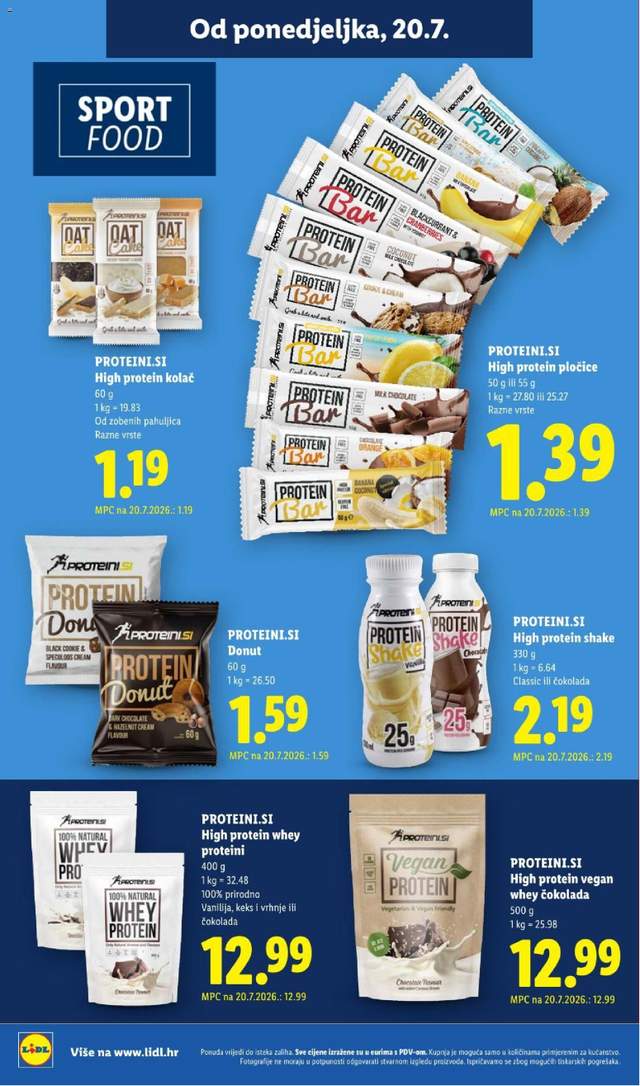 Novi Lidl katalog od 20.07.