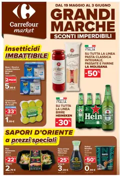 Anteprima dell'opuscolo Carrefour volantino Market - Milano dal negozio Carrefour valido da 19/05/2026