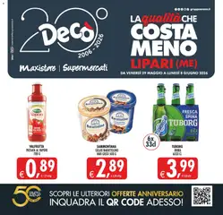 Anteprima dell'opuscolo Decò volantino Maxistore, Supermercati Lipari dal negozio Decò valido da 29/05/2026