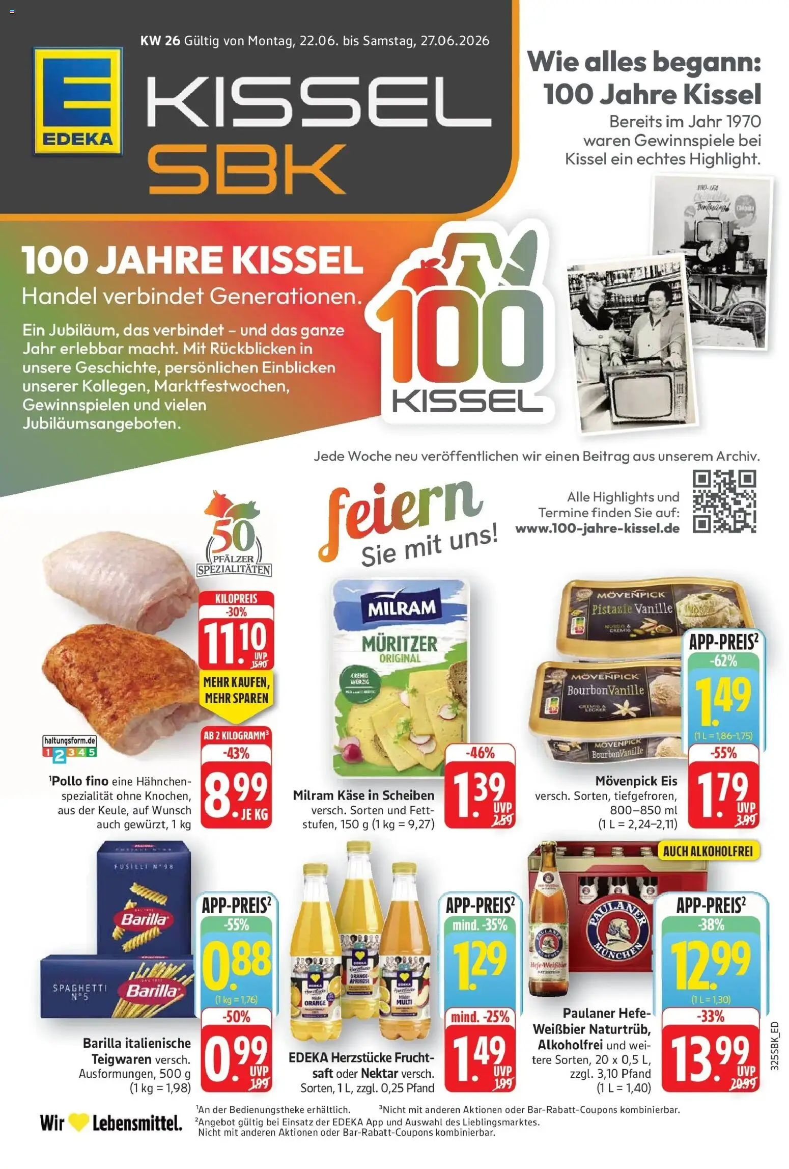 Vorschau von dem Prospekt des Geschäftes Edeka, gültig ab dem 21.06.2026