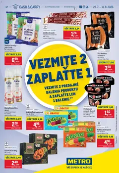 Náhľad Metro letáku platného od 29.07.2026